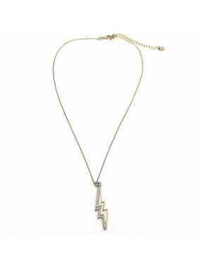 16 inch 14k gold filled chain with lightening bolt